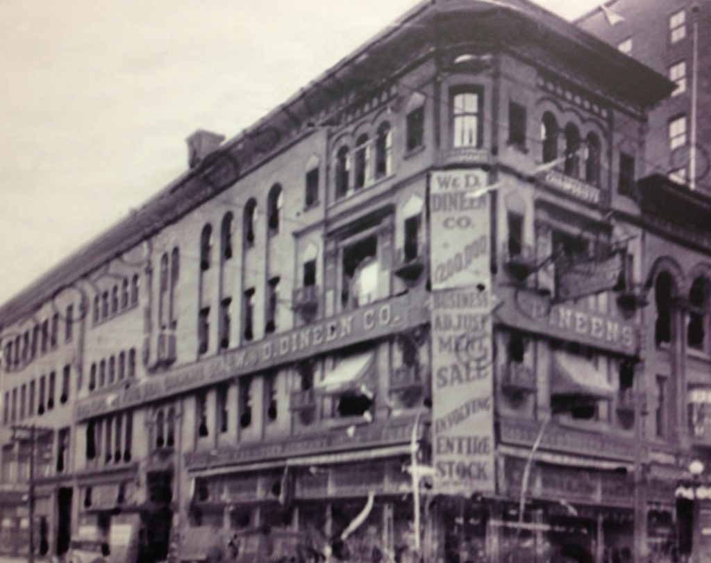 The Dineen Building historical image